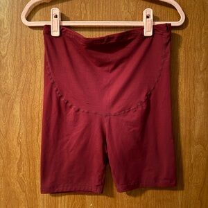 Women's Burgundy Shorts